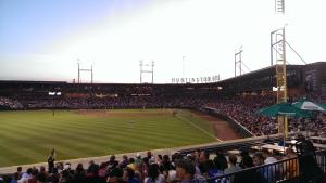 Nice Backdrop to Hotdogs and Beer