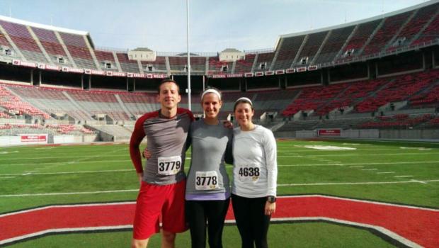 Johnny, Ash and I at a Much Shorter Race